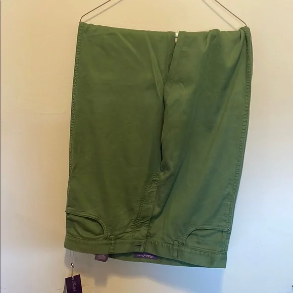 Ralph Lauren Purple Label Green Chinos Casual Style